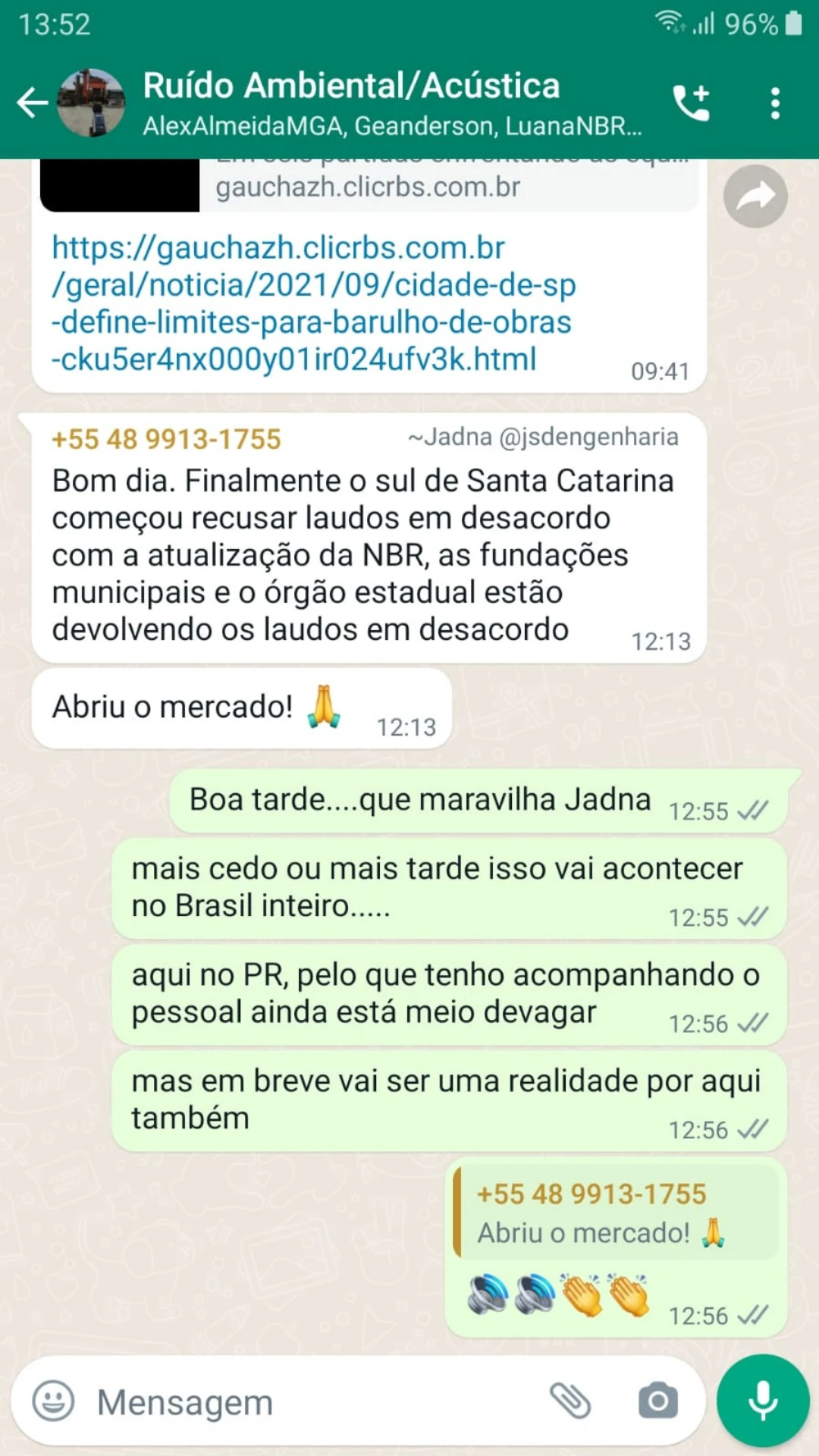 Prova social - Curso de licenciamento Ambiental